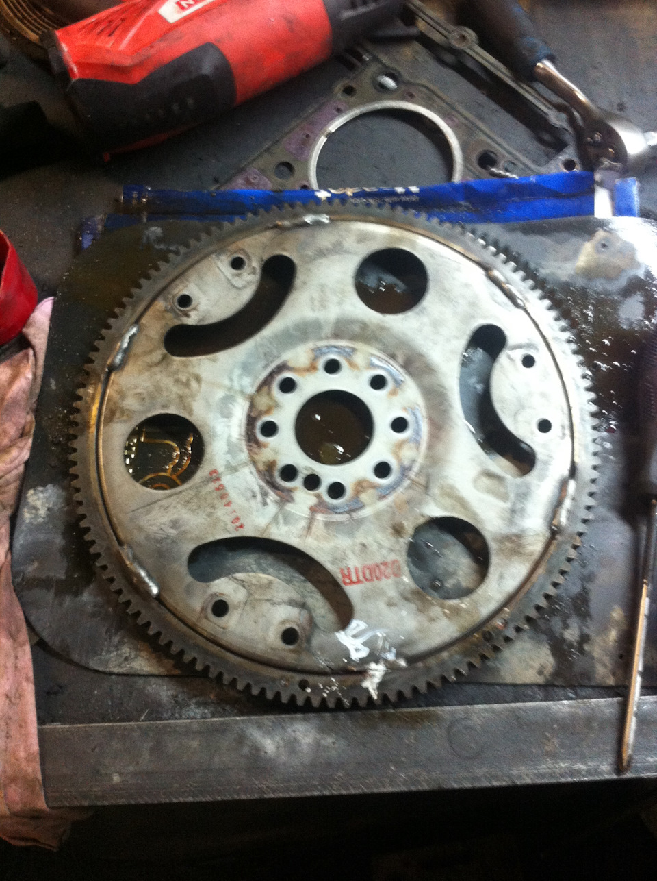 Где отбалансировать маховик \\ план шайбу? — Сообщество «DRIVE2 Нижний ...