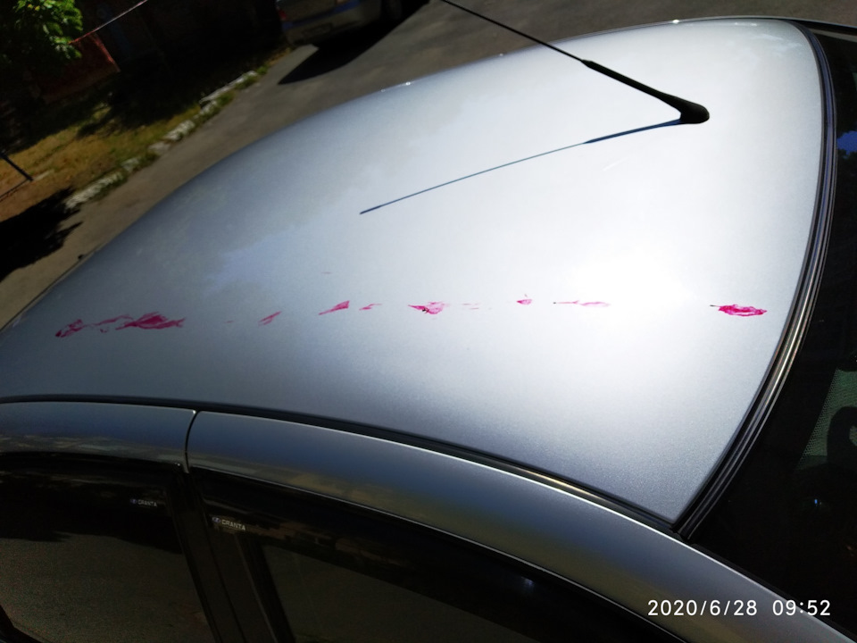 Вишня. ;-) — Lada Гранта лифтбек, 1,6 л, 2015 года | просто так | DRIVE2