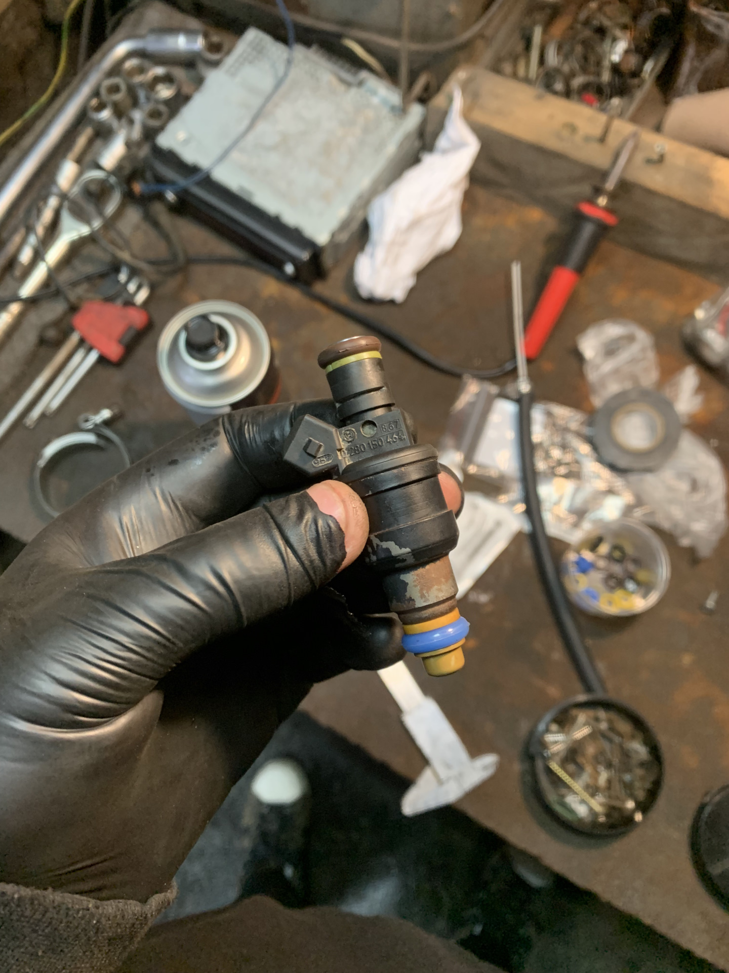 Ремкомплект форсунок — Volkswagen Golf Mk4, 1,8 л, 1998 года | своими ...