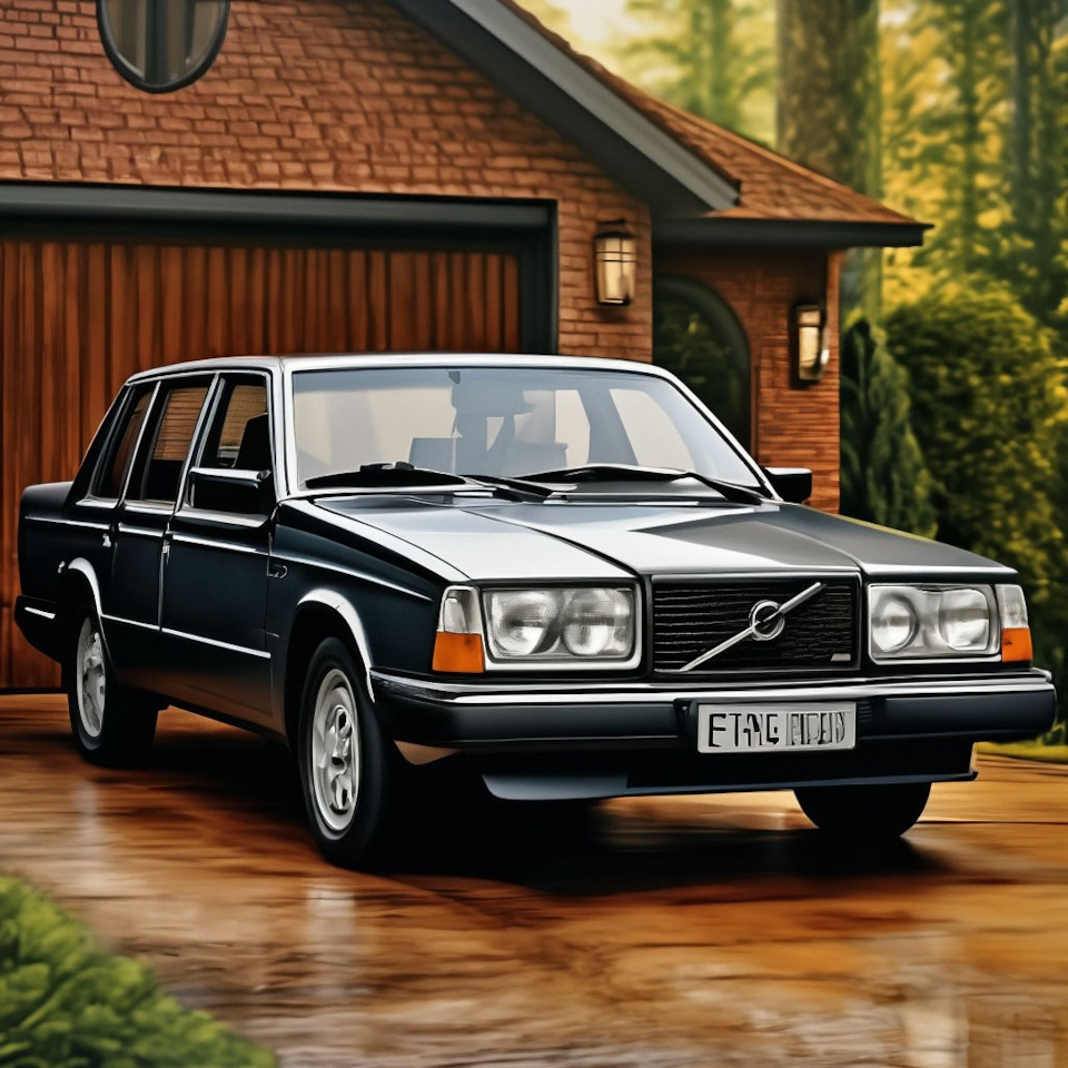 Нашел дом для лося! — Volvo 740, 2,3 л, 1989 года | наблюдение | DRIVE2