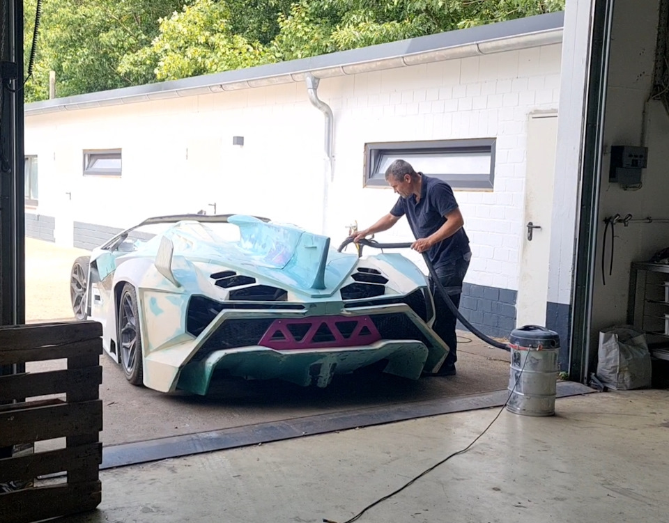 Жидкая шпакля, для косяков… — Самодельный Lamborghini Veneno, 2,5 л ...