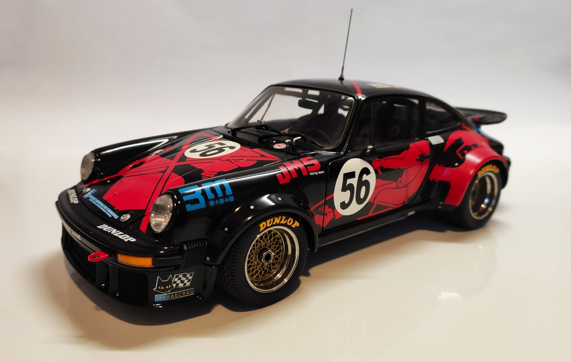 Porsche 934 RSR. Призер 24 Heures du Mans 1977 #56. 1/18 Exoto. —  Сообщество «Масштабные Модели» на DRIVE2