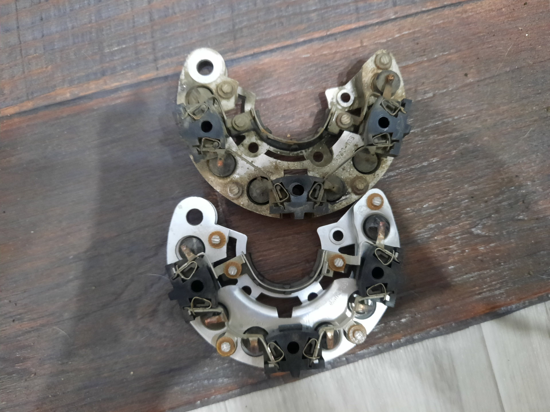 Замена диодного моста в генераторе — Lada Калина хэтчбек, 1,6 л, 2007 ...