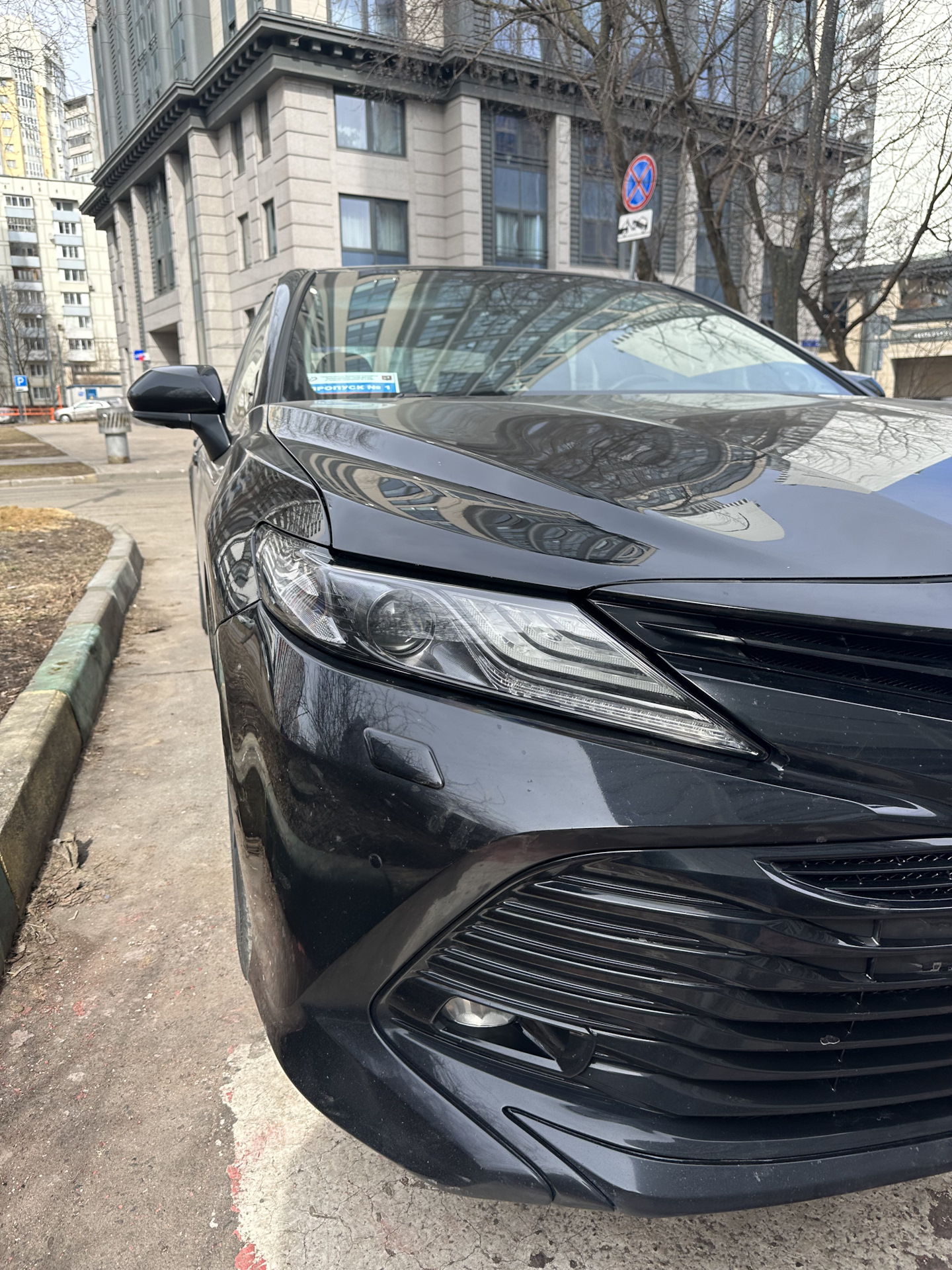 Красивые фары — Toyota Camry (XV70), 3,5 л, 2018 года | своими руками ...