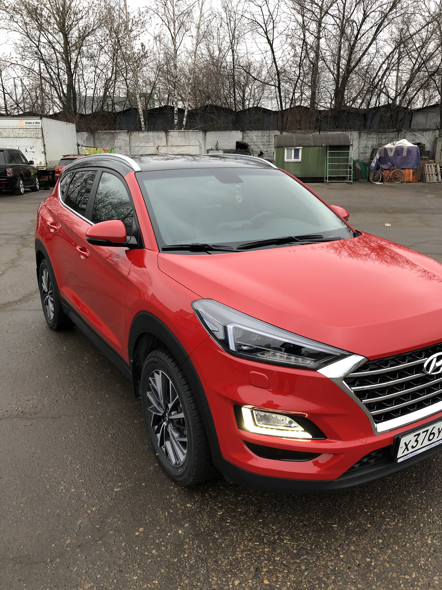 Hyundai Tucson 2021 Red