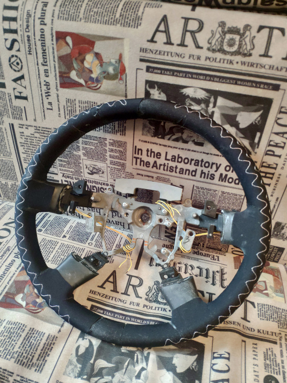 Установка обогрева руля Емеля УК-Рн — Toyota Prius (20), 1,5 л, 2008 ...