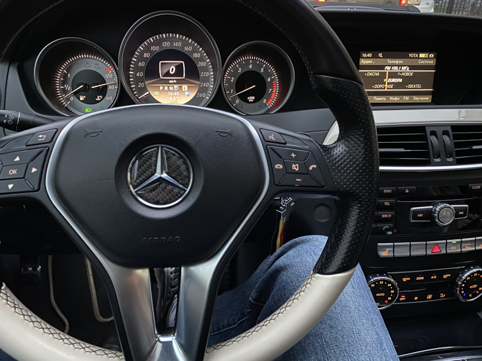 Печка дует горячим-холодным — Mercedes-Benz C-class (W204), 1,8 л, 2012 ...