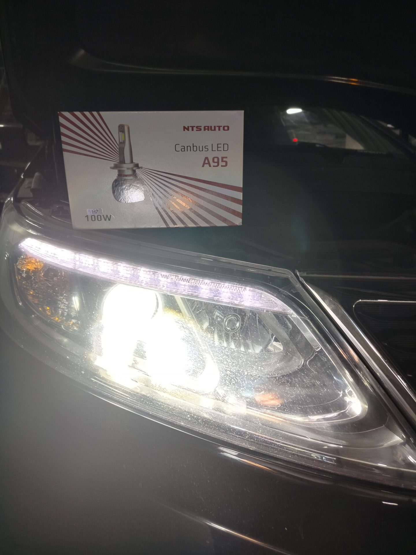 Светодиодные лампы H7 NTS auto А95 — KIA Sorento (2G), 2,4 л, 2017 года ...