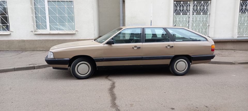 Установка проставок на задние стойки. — Audi 100 Avant (C3), 2,4 л ...