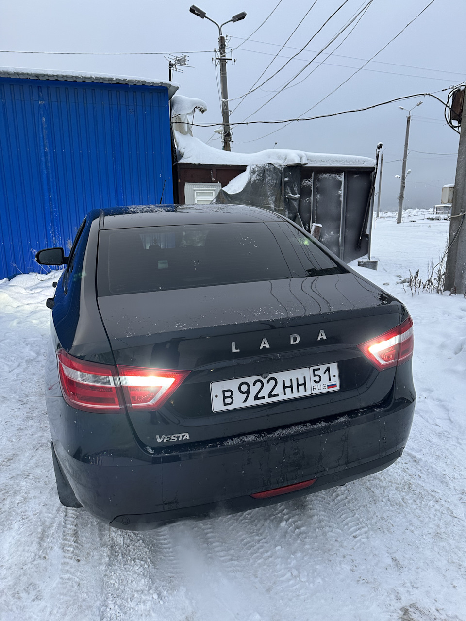Диодные лампочки в фонарь заднего хода — Lada Vesta (1G), 1,6 л, 2019 ...