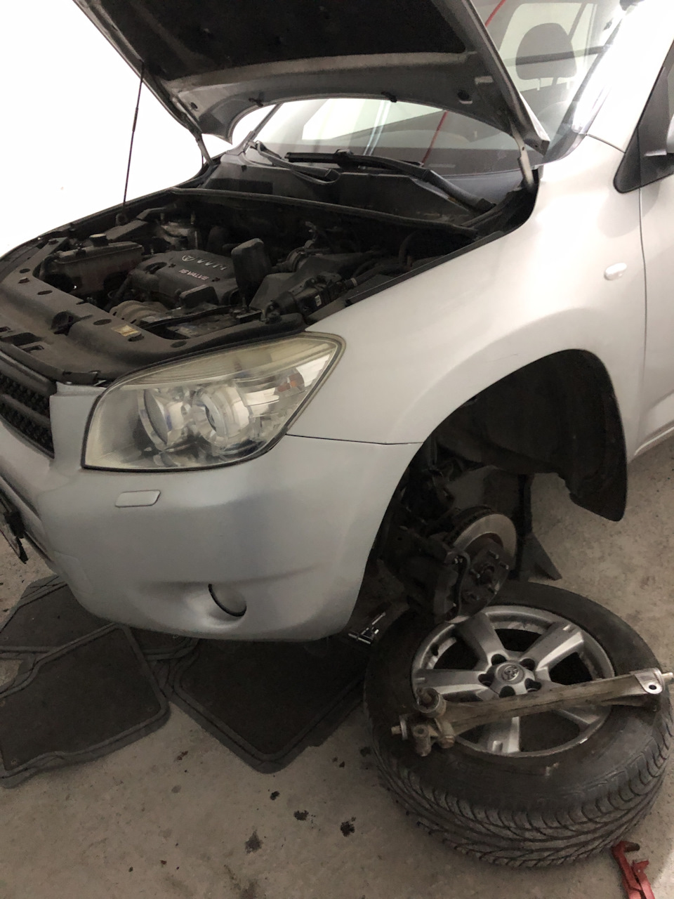 Ремонт рулевой рейки — Toyota RAV4 (III), 2 л, 2007 года | своими руками |  DRIVE2