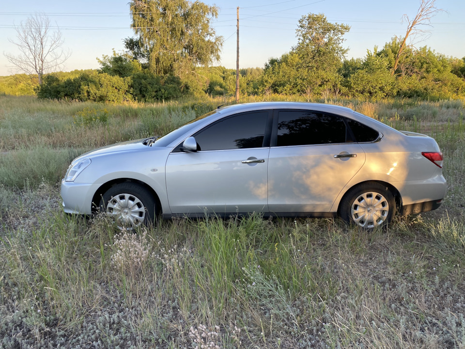 Тонировка в круг Nissan Almera G15 — Nissan Almera V (G11/15), 1,6 л ...
