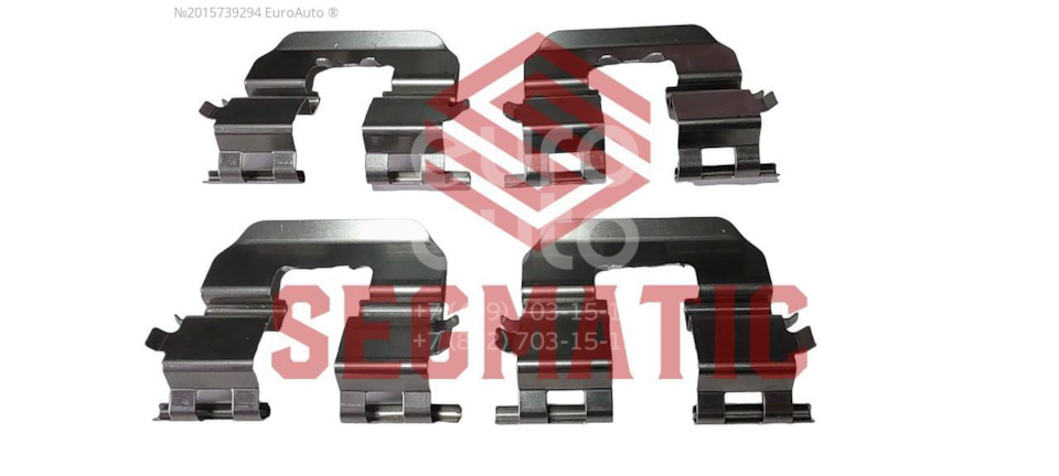 SG700318 Ремкомплект колодок тормозных для KIA Rio 09 — 11, Soul 09 ...