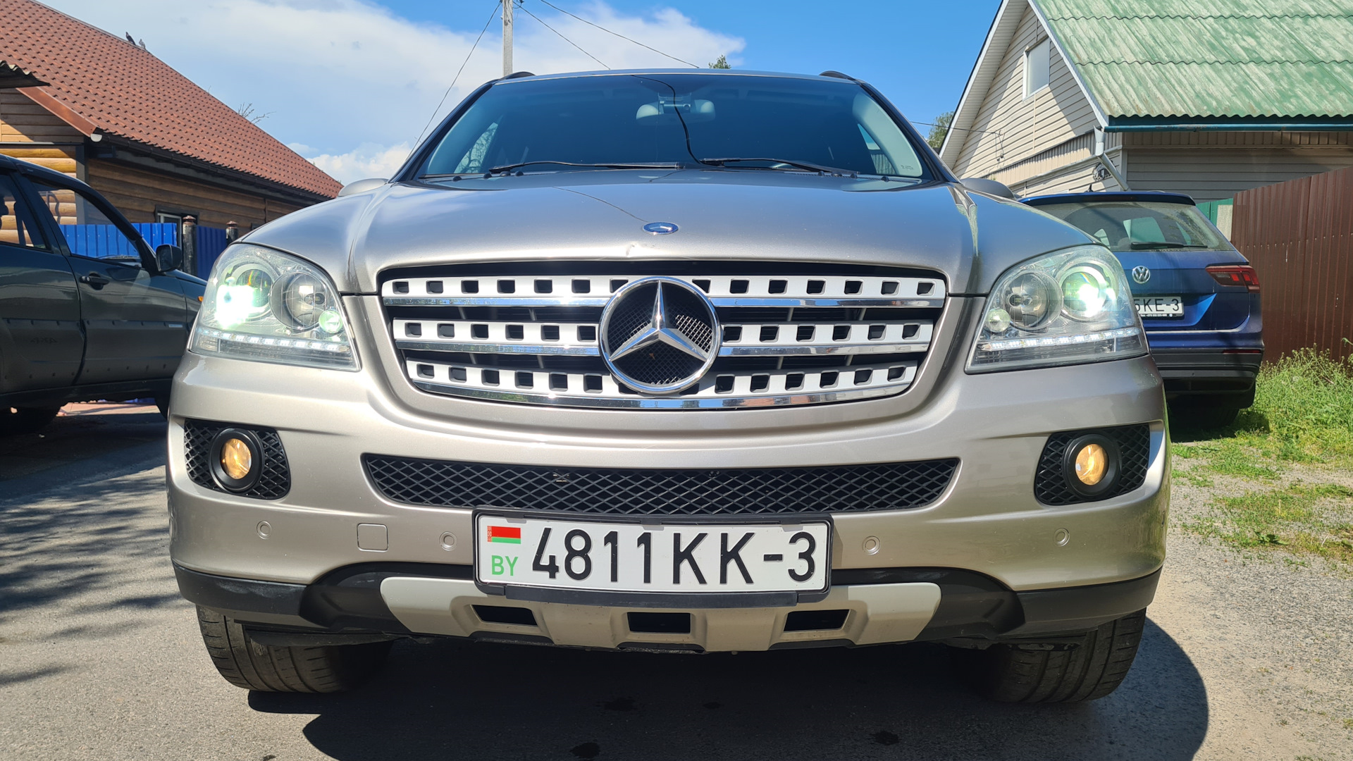 Mercedes-Benz M-Class (W164) 3.5 бензиновый 2006 | Машина жены😊🤦‍♂️🤷‍♂️  на DRIVE2