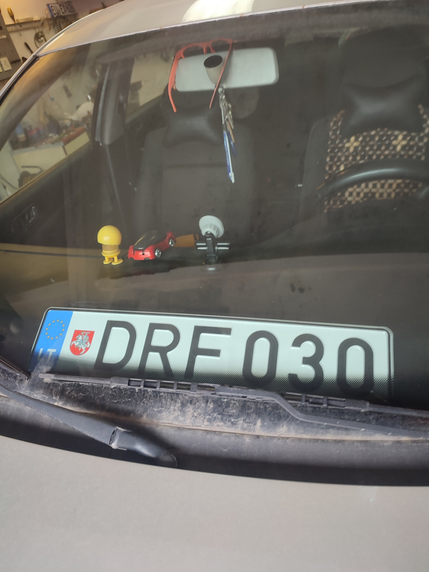 Замена номеров — Volkswagen Passat B5, 1,9 л, 2001 года | просто так ...