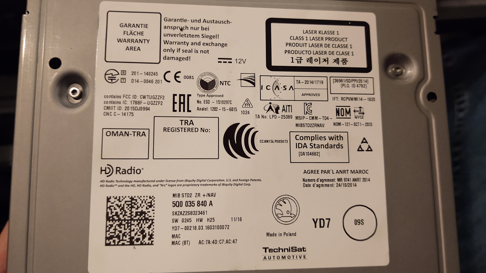 Mib std2. 3q0 035 840 c. MIB std2 PQ nav распиновка разъёма