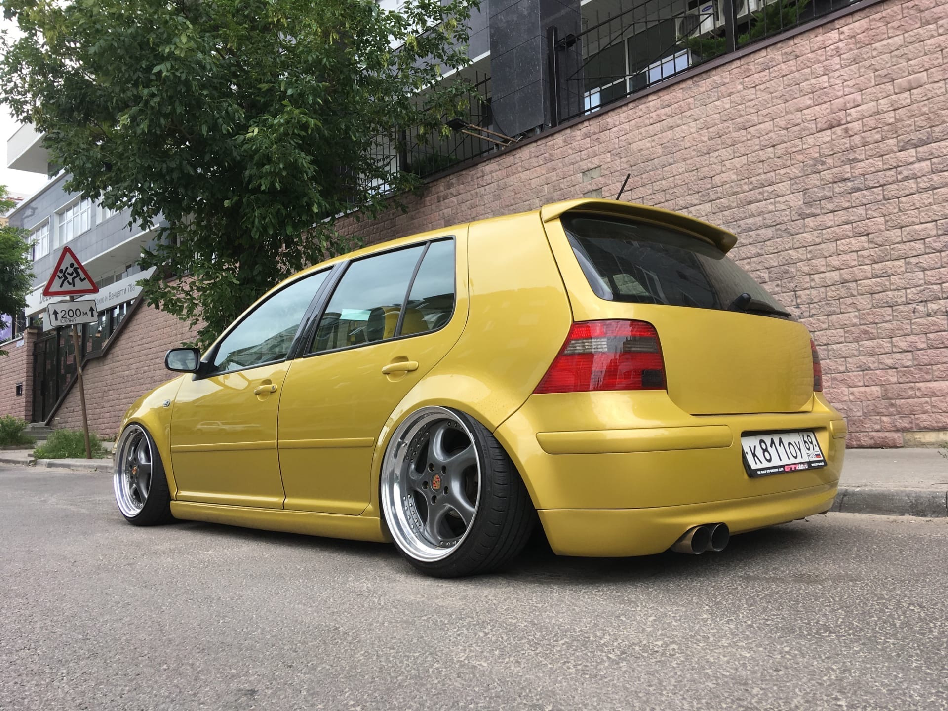 Декаль VW Golf