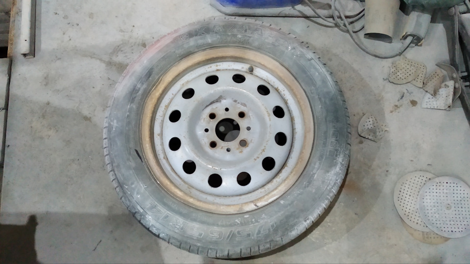 -Красим штампы- — Lada 21104, 1,5 л, 2004 года | колёсные диски | DRIVE2