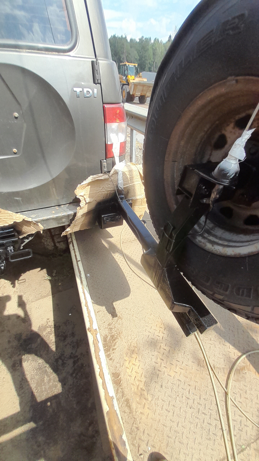 Калитка запаски. — УАЗ Patriot, 2,7 л, 2007 года | своими руками | DRIVE2