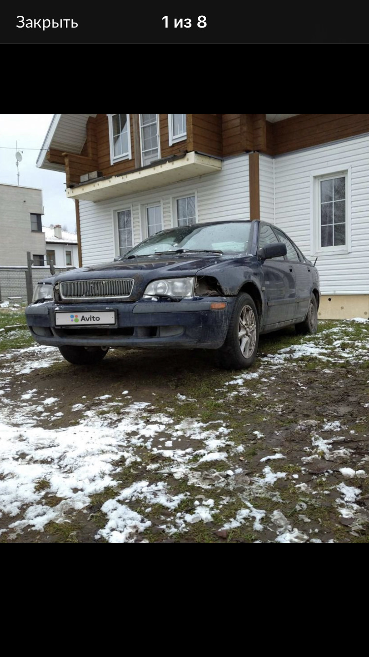 донор — Volvo S40 (1G), 2 л, 2003 года | покупка машины | DRIVE2