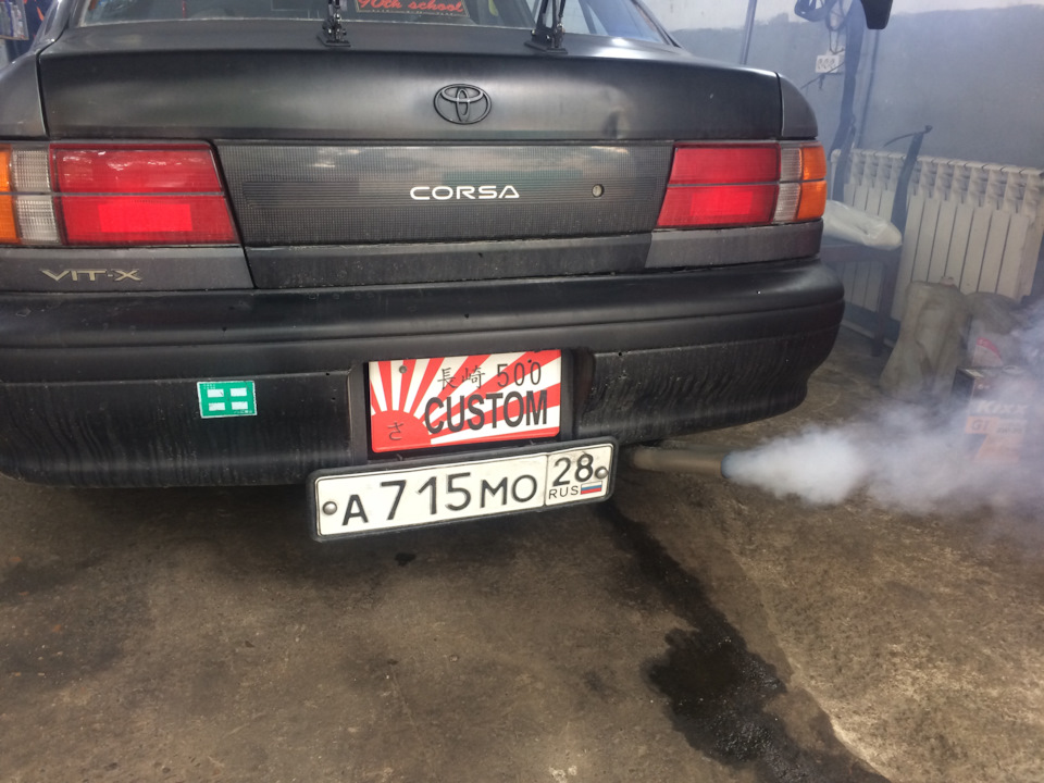 Раскоксовка NX5000 — Toyota Corsa (4G), 1,5 л, 1991 года | визит на ...
