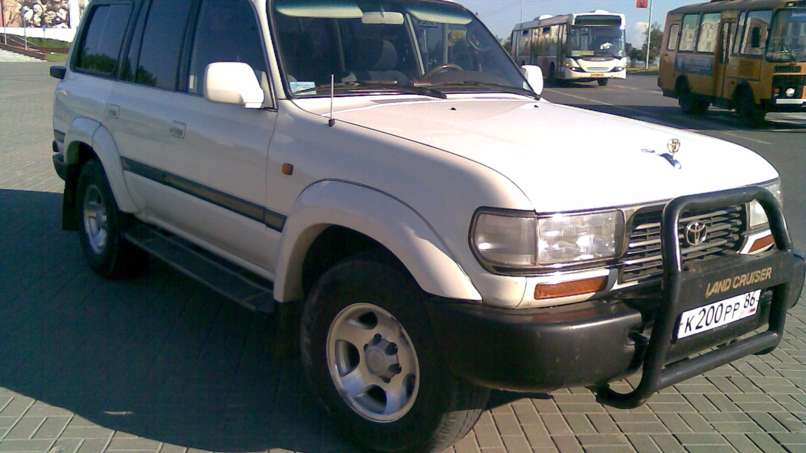 Toyota Land Cruiser 80 4.5 бензиновый 1997 | на DRIVE2