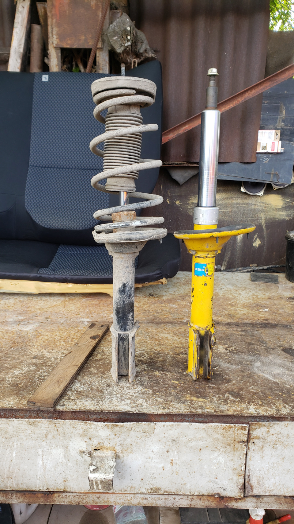 Сравнение impreza GDD амортизатора и legacy BG — Subaru Impreza (GD/GG)