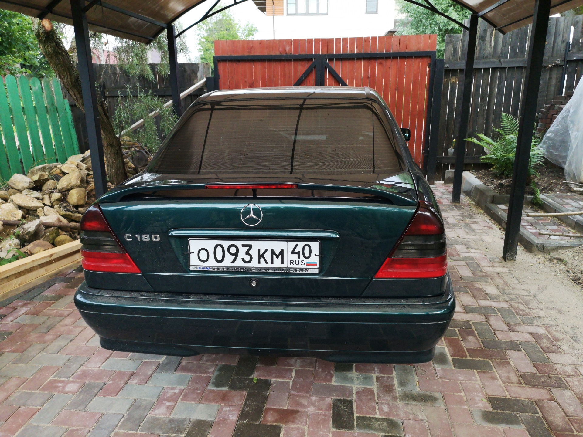 Mercedes w202 багажник