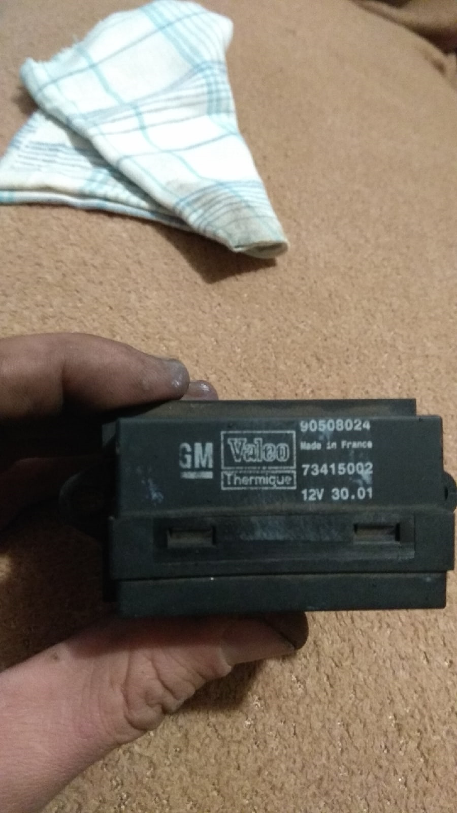 90508024 Vectra B 2.2 TD Мех. 53363775 Сопротивление отопителя GM ...