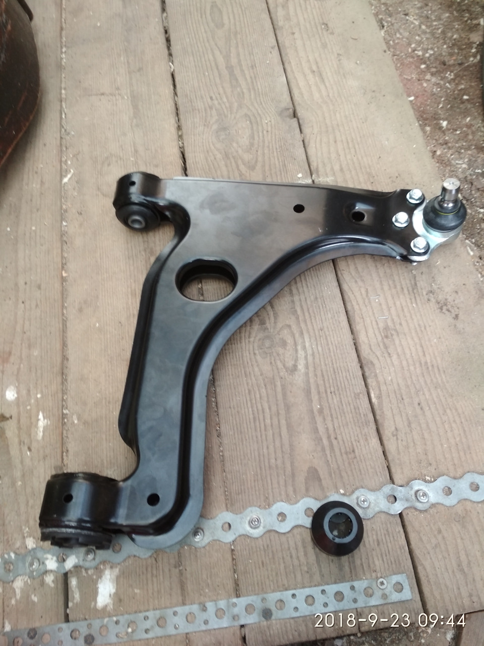 Ну и общий план рычага с транспортным чехлом — Opel Zafira B