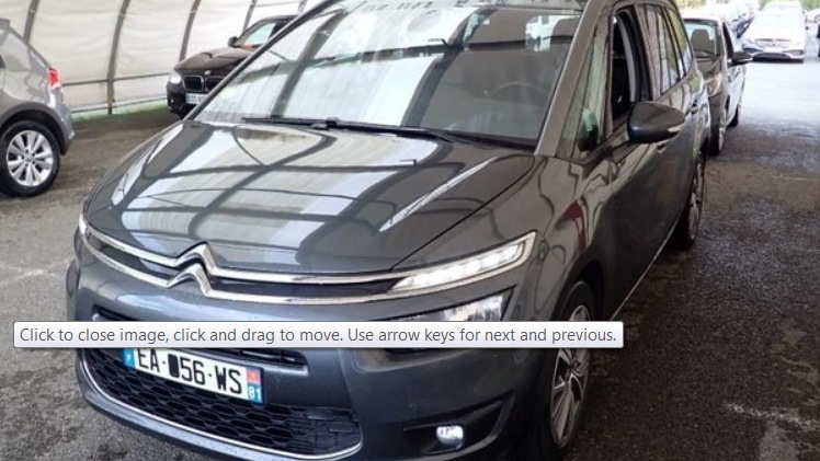 Электронный ручник и стенд Белтехосмотра — Citroen Grand C4 Picasso (2G ...