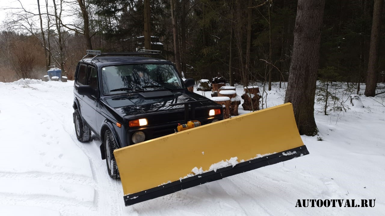 Снегоуборочные отвалы моего изготовления на Нивах. — Lada 4x4 3D, 1,7 л,  1994 года | аксессуары | DRIVE2