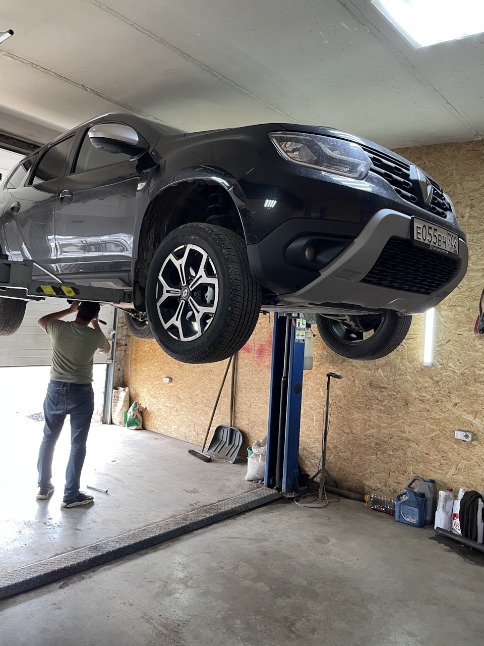 Защита заднего редуктора — Renault Duster (2G), 1,3 л, 2021 года ...