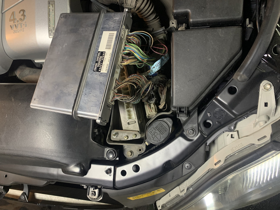 22. ECM flashing by All For Swap — Lexus LS (UCF30), 4,3 л, 2004 года