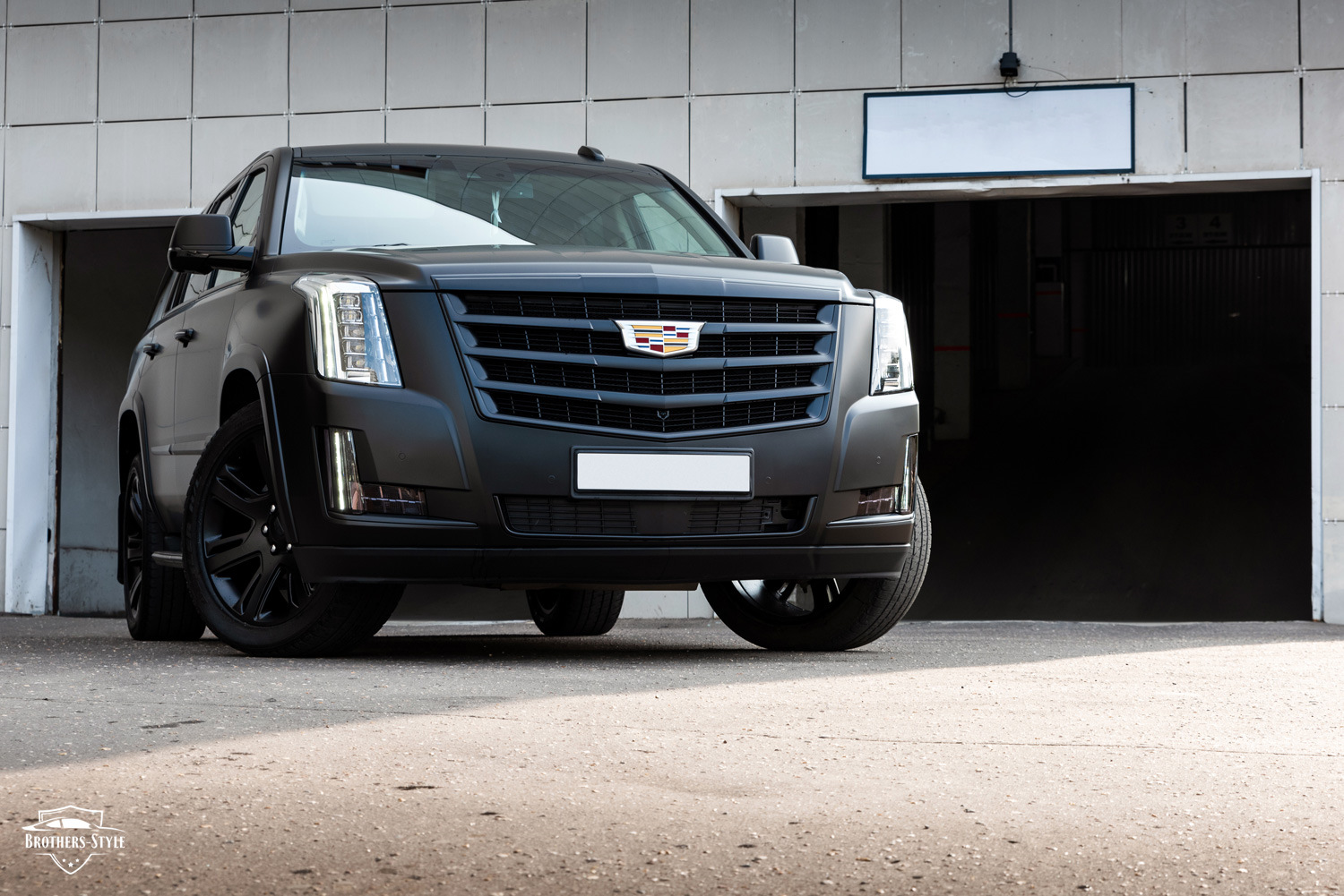 Cadillac Escalade Black антихром