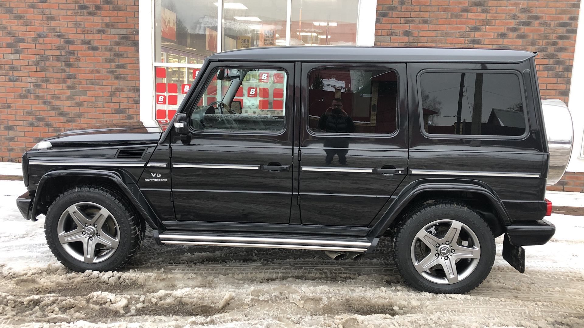 Mercedes-Benz G 55 AMG (W463) 5.5 бензиновый 2004 | Бодро валящий на DRIVE2