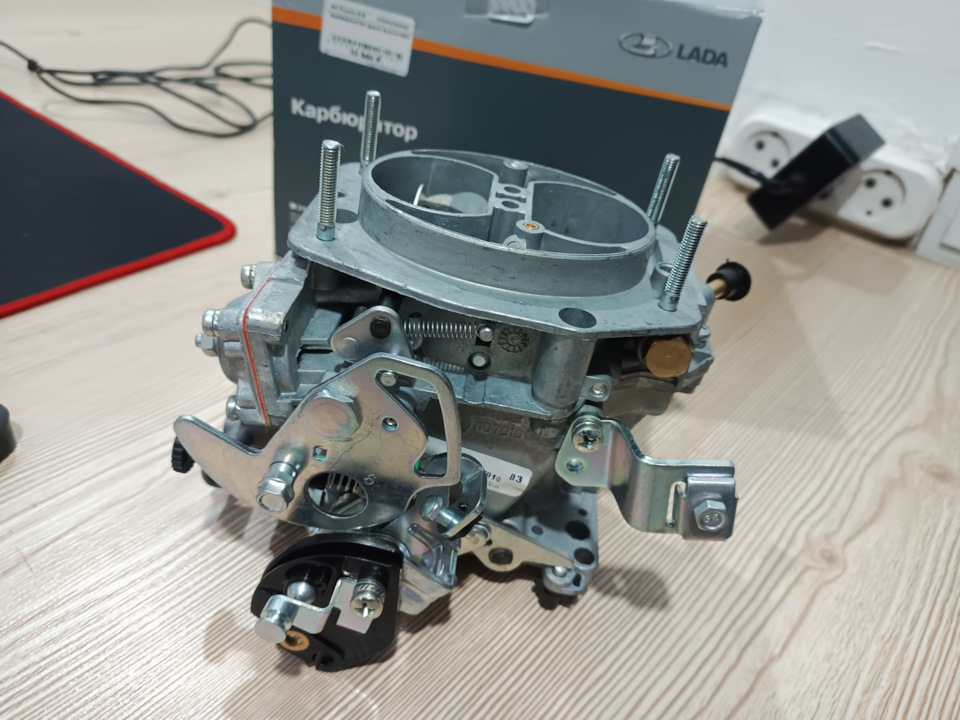 "Накипело" Новый карбюратор, коммутатор, датчик холла, проводка ...