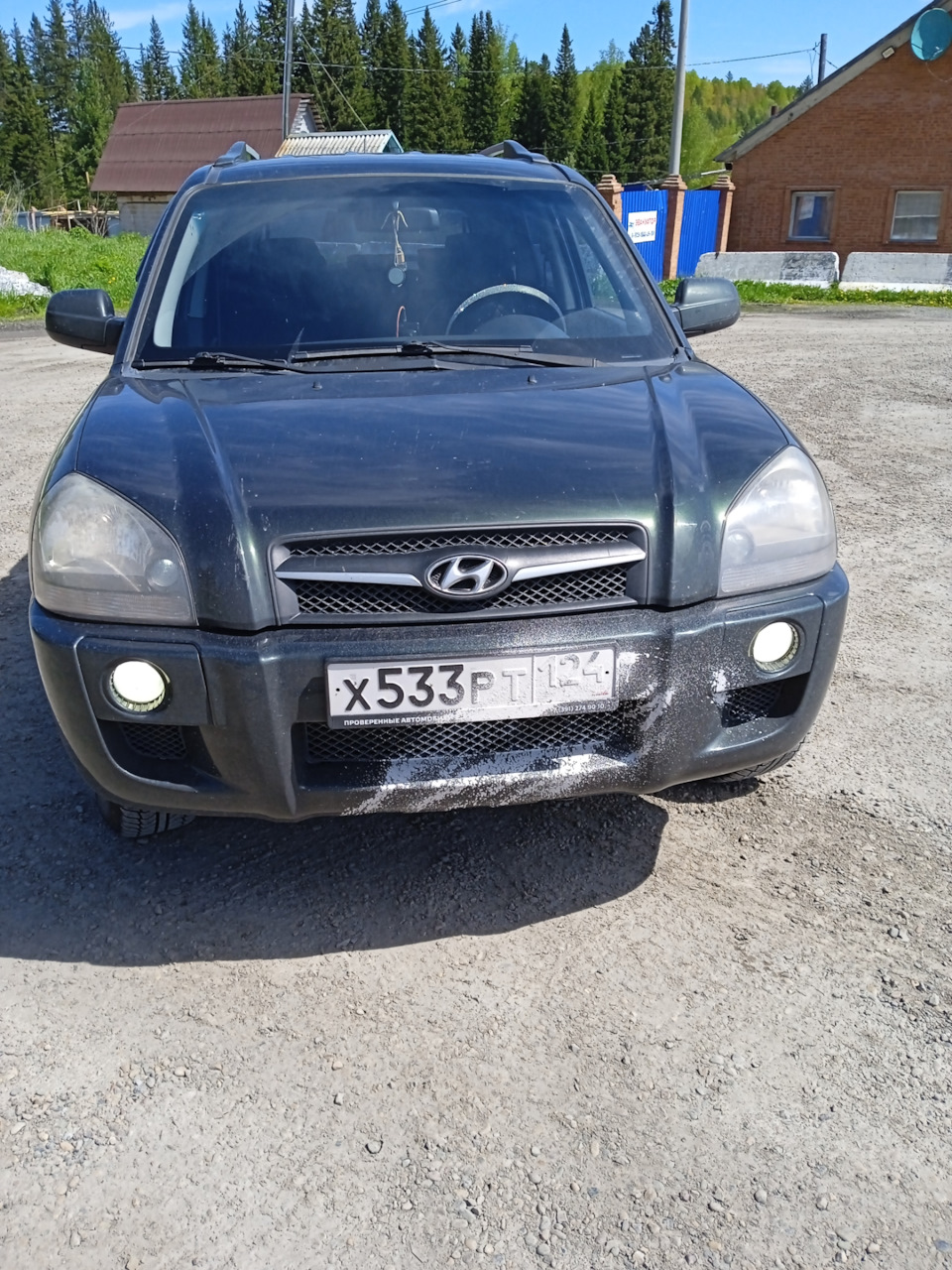 Красноярск-Томск-Красноярск — Hyundai Tucson (JM), 2 л, 2008 года |  путешествие | DRIVE2