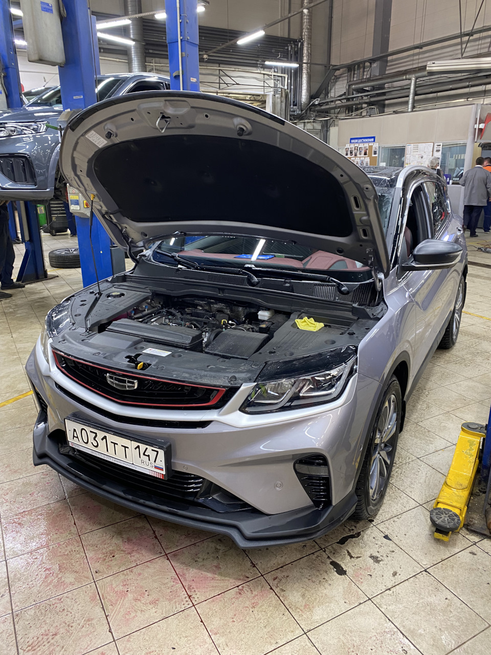 Photo from the logbook Geely Coolray (1G)