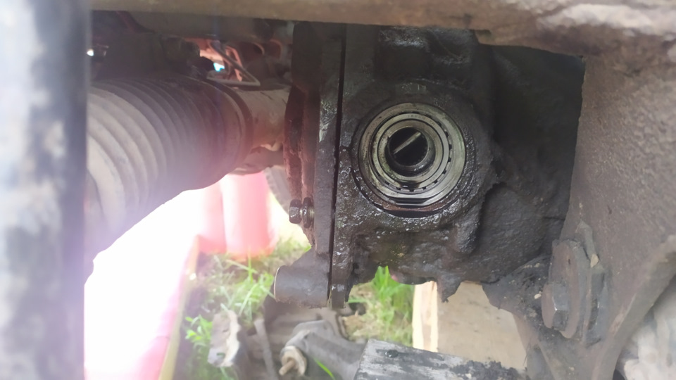 Болтается привод в редукторе. — Toyota Town Ace (3G), 2 л, 1993 года ...