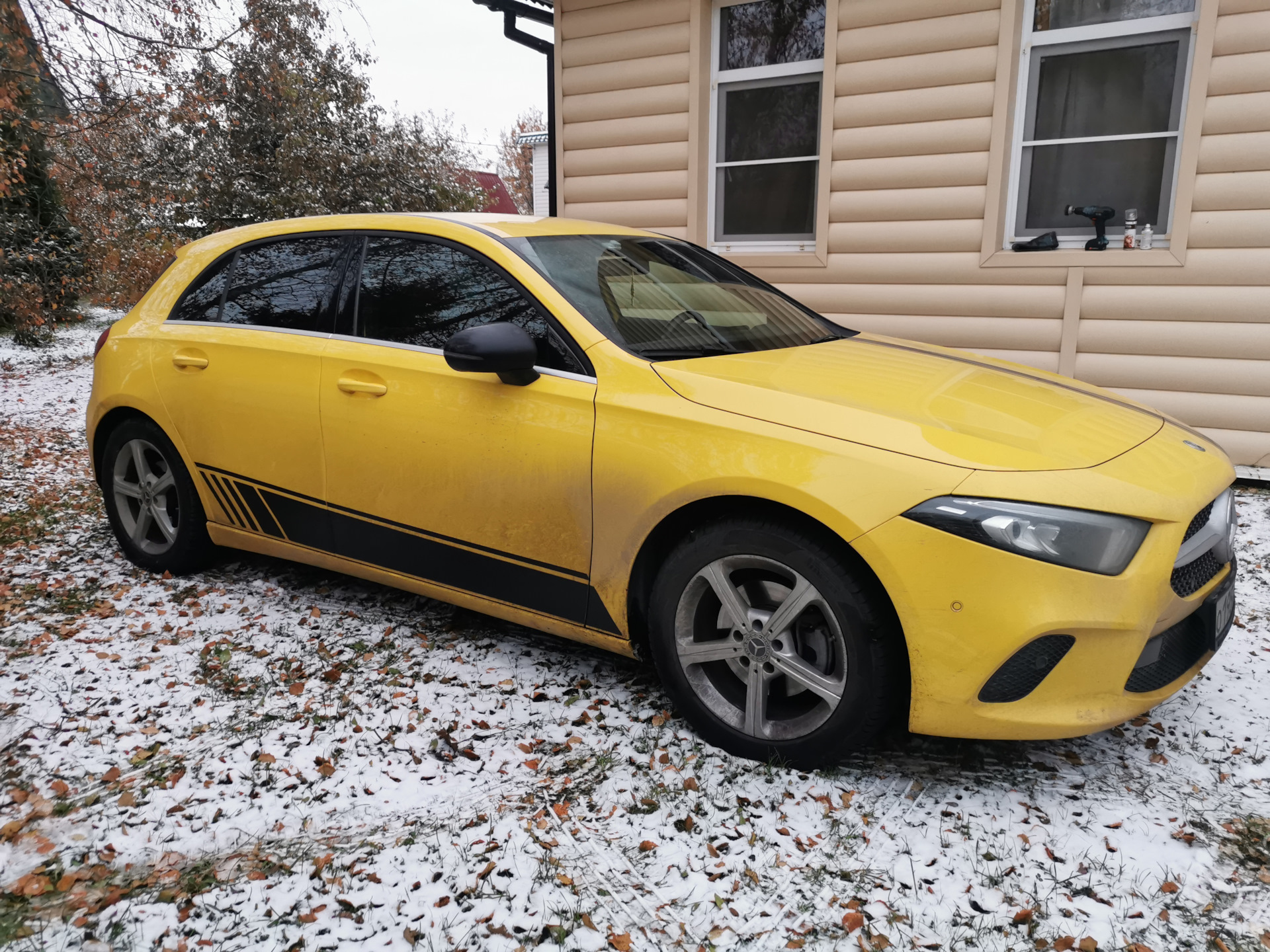 Обновка на зиму — MercedesBenz AClass (W177), 1,3 л, 2019 года