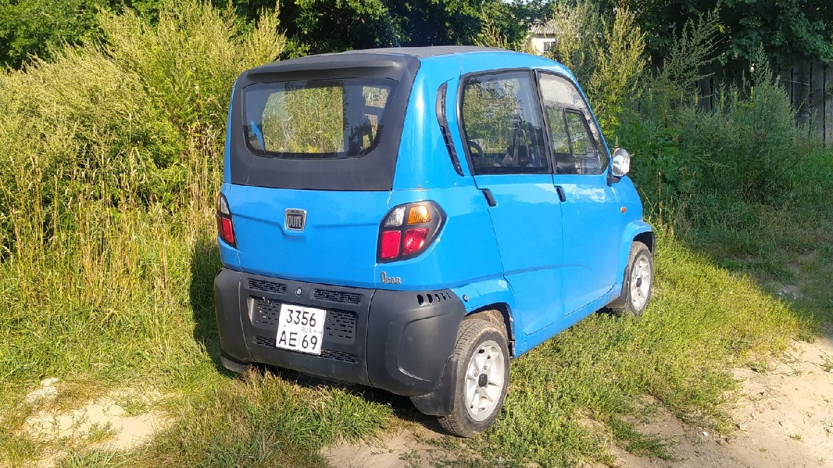 Bajaj Qute Qcar Машина на минималках | Машина на минималках на DRIVE2