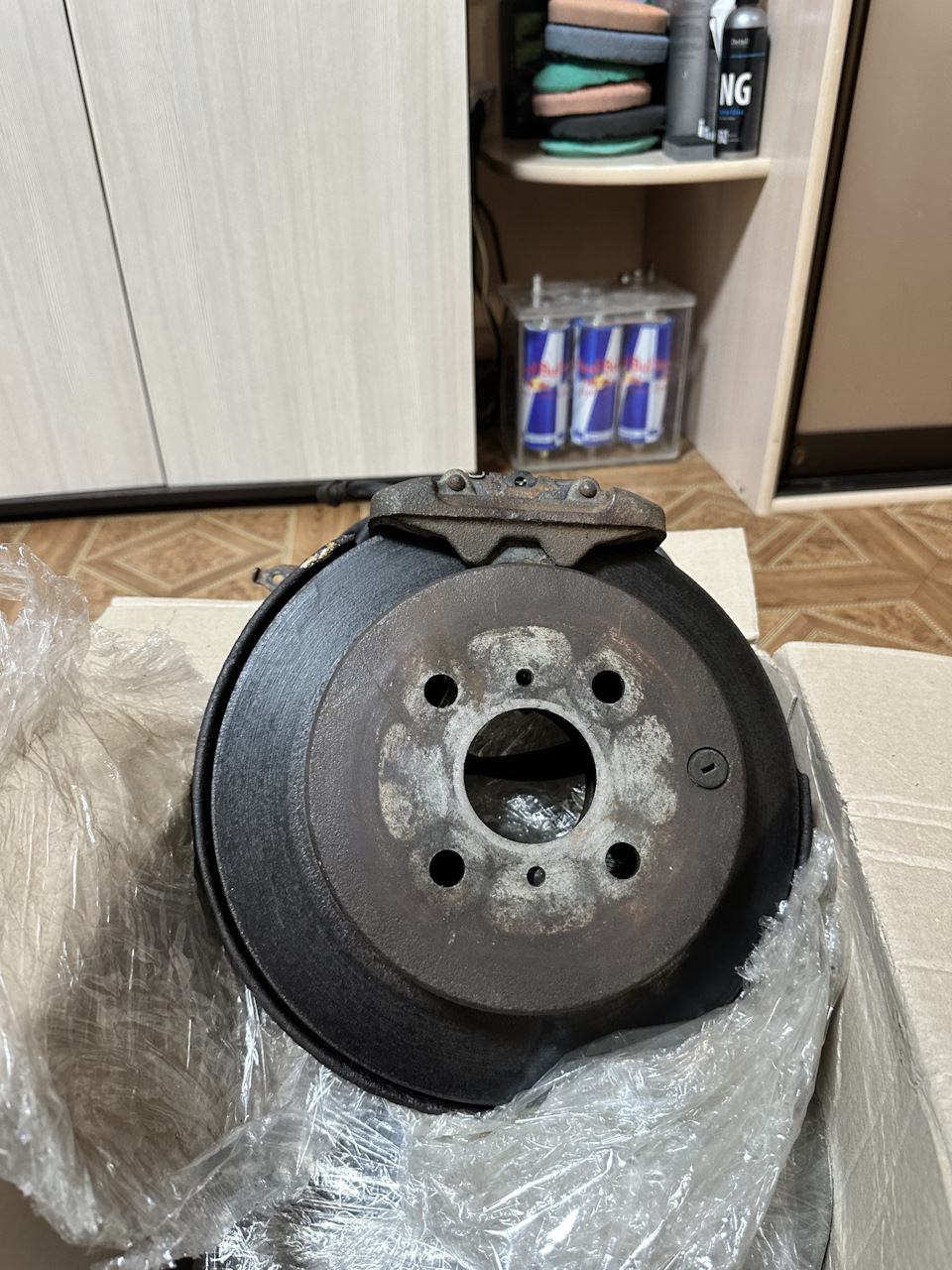 Задние тормозные диски — Toyota Corolla (120), 1,8 л, 2000 года ...