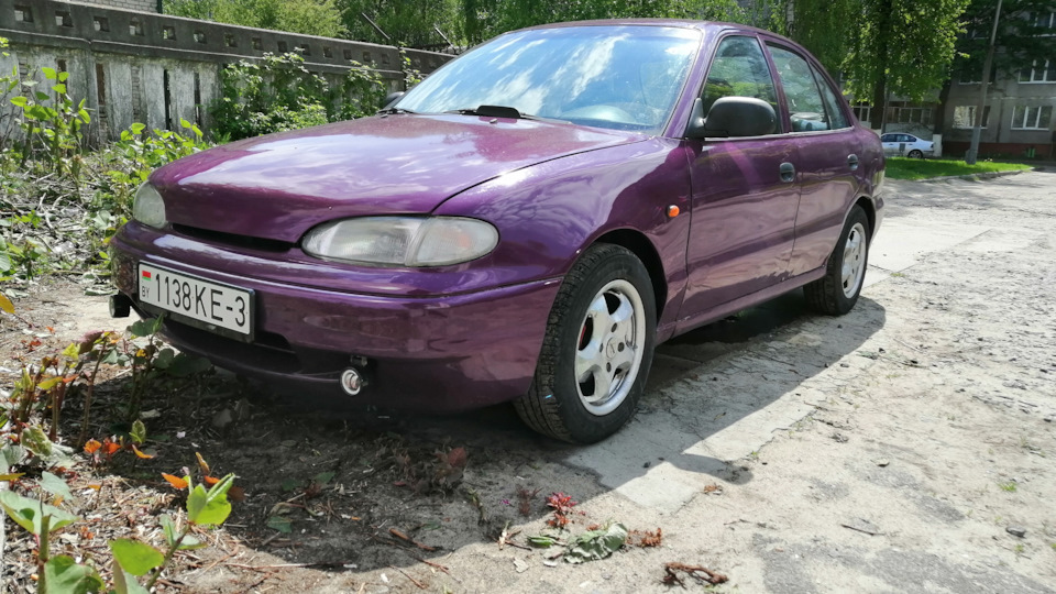 Расход в — 20 — Hyundai Accent (1G), 1,5 л, 1994 года | наблюдение | DRIVE2