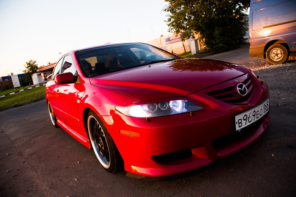 Тюнинг мазда купить. Мазда 6 2004 красная. Mazda 6 2.0 2004. Mazda 6 gg. Mazda 6 2004 stance.