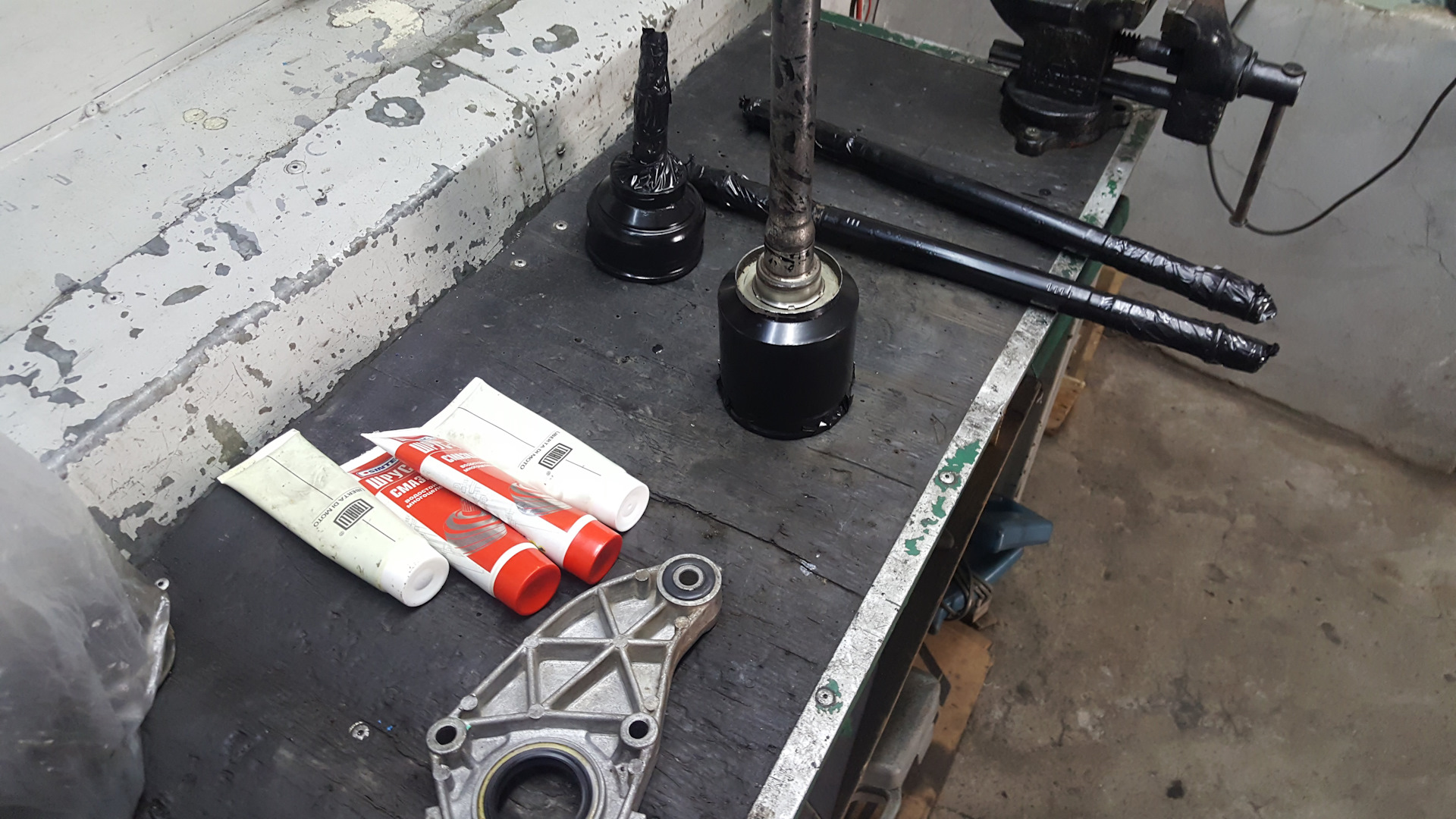 отвязка переднего моста на ниве Часть 2 — Lada 4x4 3D, 1,9 л, 1985 года ...