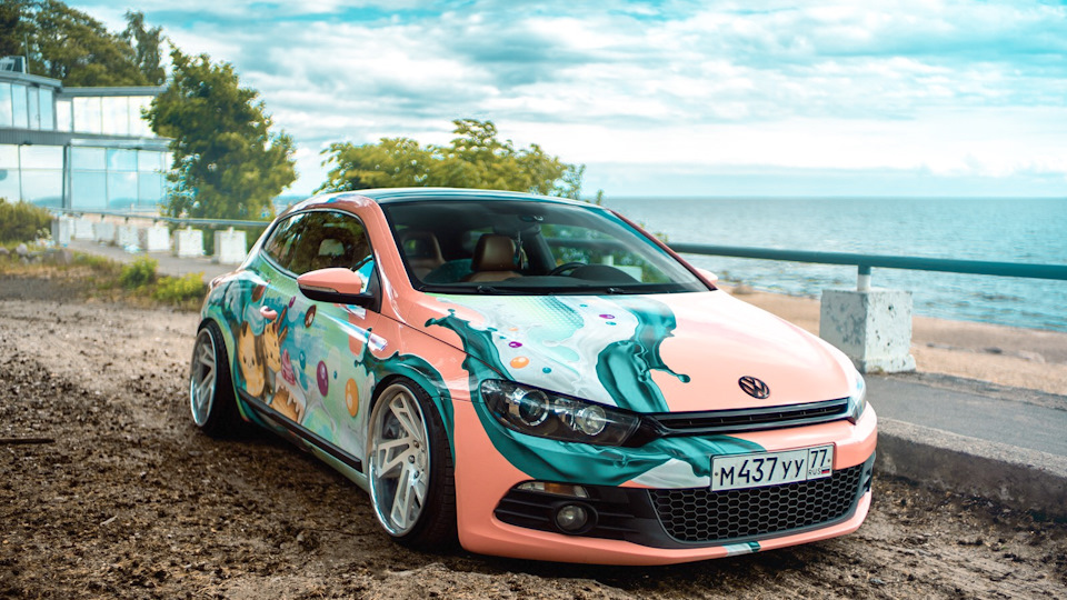 Volkswagen Scirocco PeachRocco - Плюшка