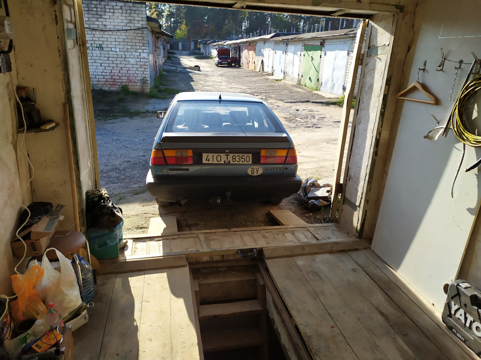 Опять снятие КПП: замена выжимного подшипника — Volkswagen Passat B2, 1 ...