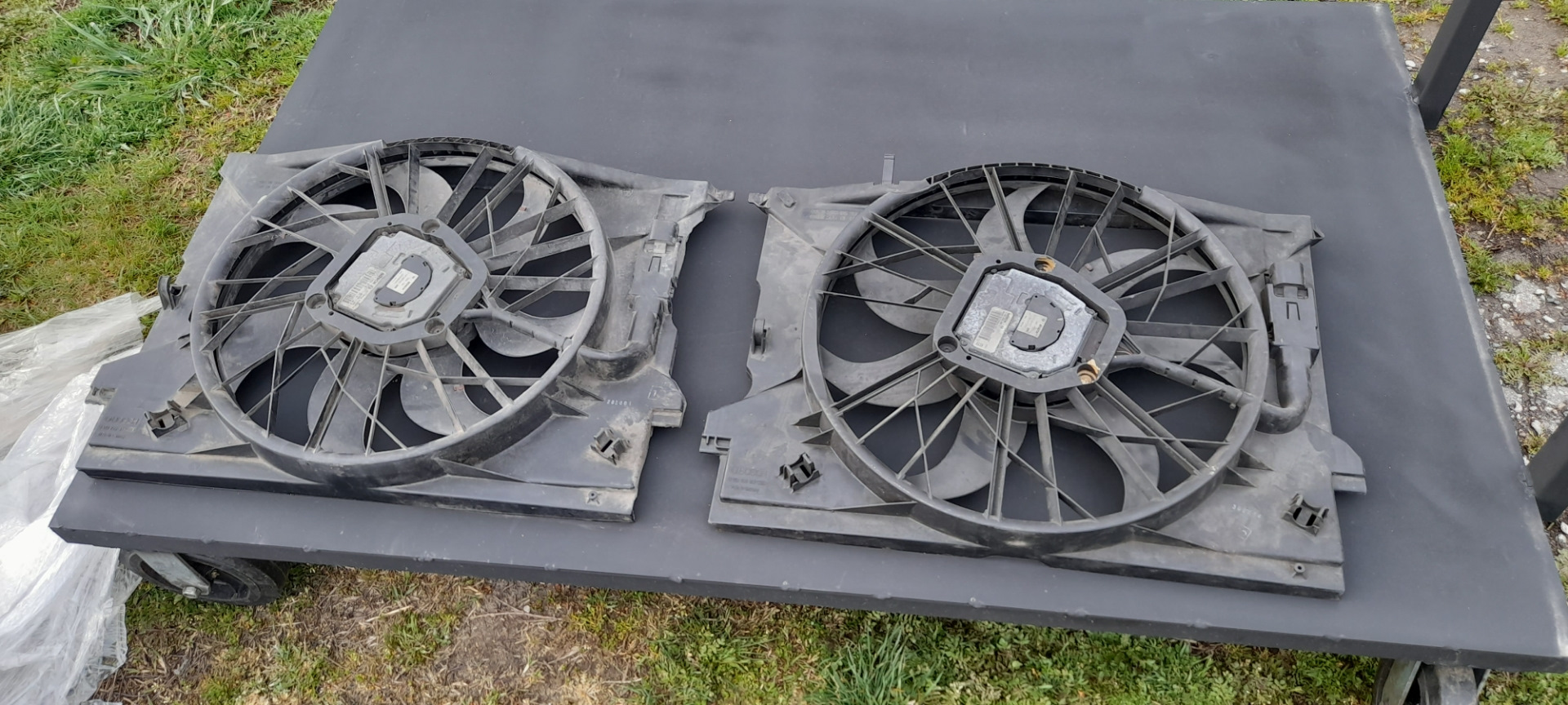 Электровентилятор на газель от мерседеса