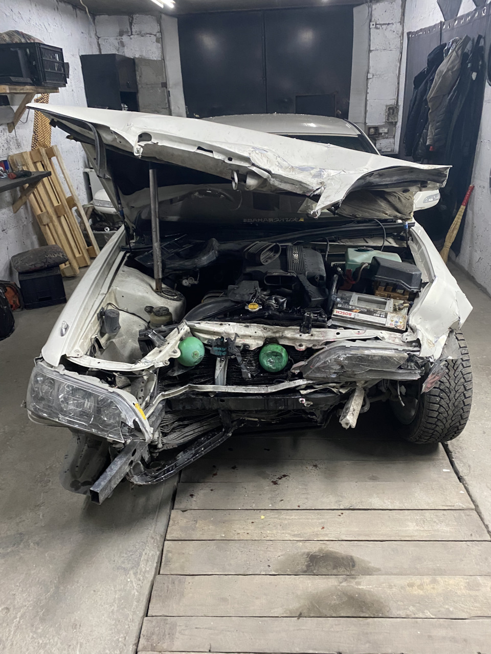 Креста продана — Toyota Cresta (100), 2 л, 1998 года | ДТП | DRIVE2